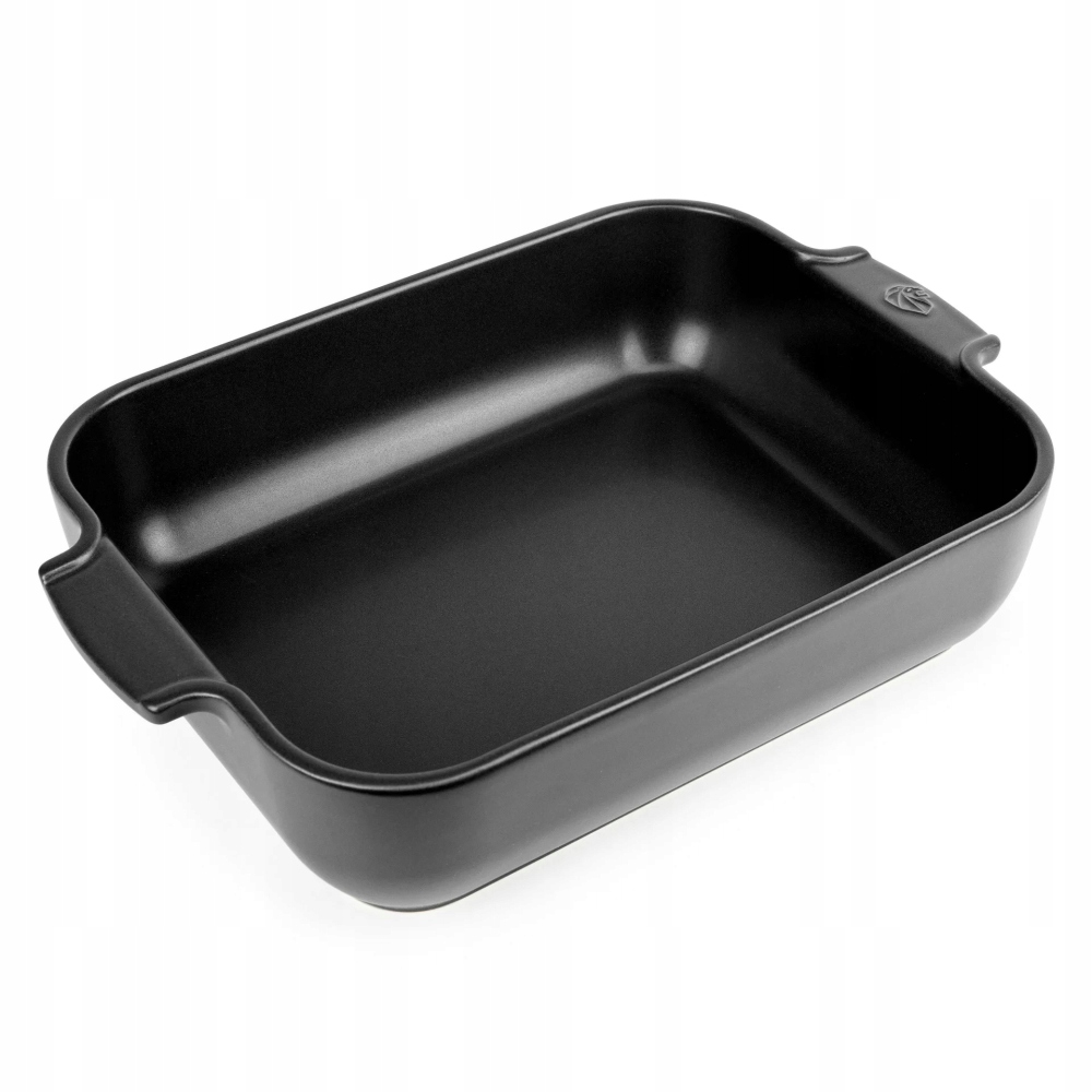 APPOLIA Naczynie prostokątne 32 cm Satin Black – Idealne do zapiekania