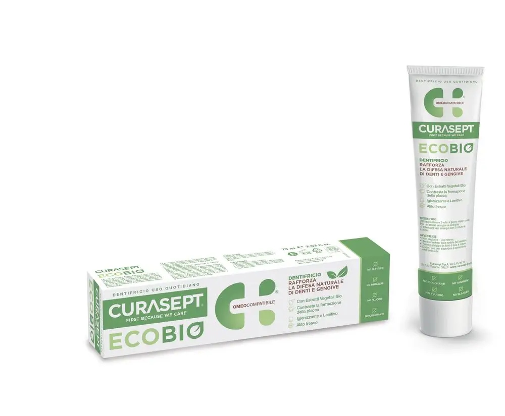 Właściwości ochronne i kojące pasty Curasept