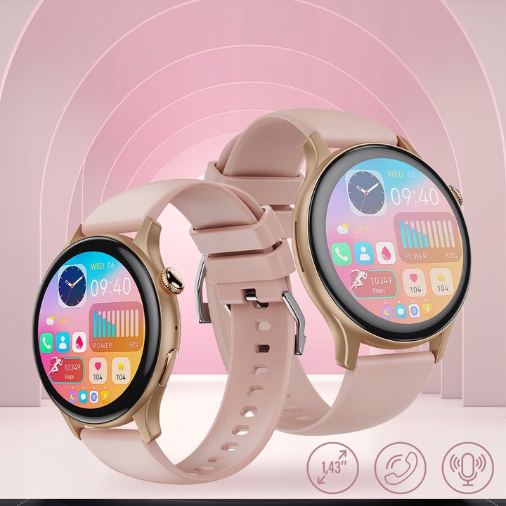 Stylowy design w kolorze różowo-złotym – Idealny dla każdej kobiety