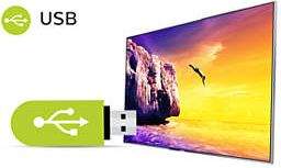 Złącze USB umożliwia odtwarzanie multimediów