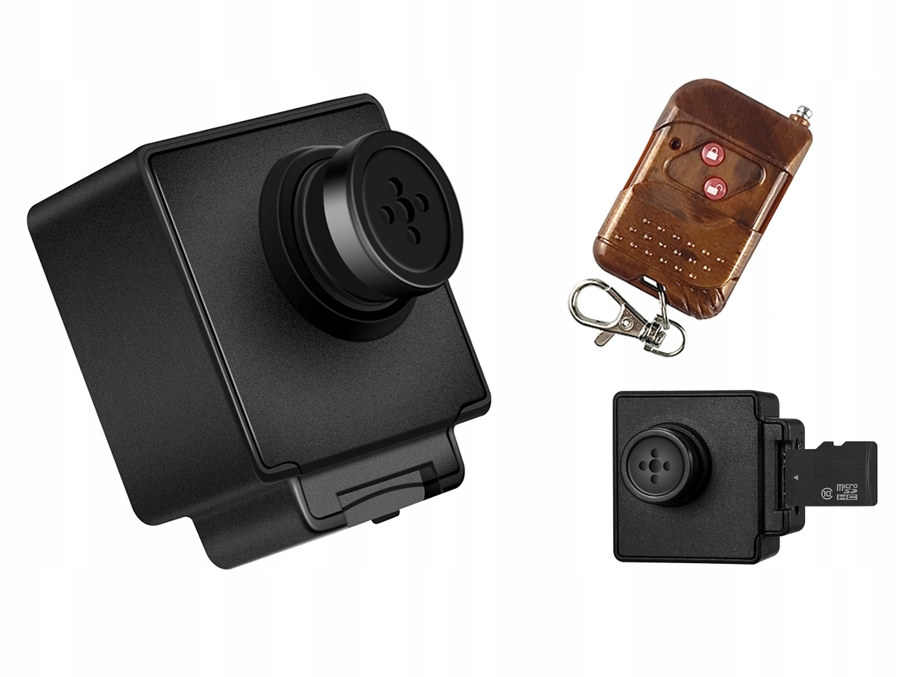 Ukryta Kamera Szpiegowska Guzik z Pilotem 1080P – Dyskretne nagrywanie w wysokiej jakości
