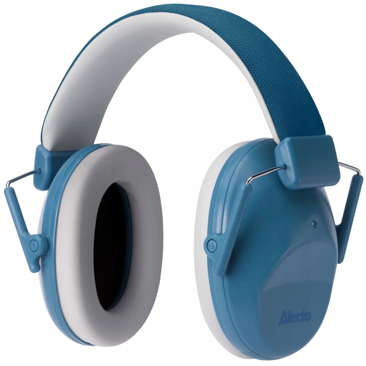 Dziecięce słuchawki na głowę niebieskie Alecto BV73BU – Idealne dla małych uszu