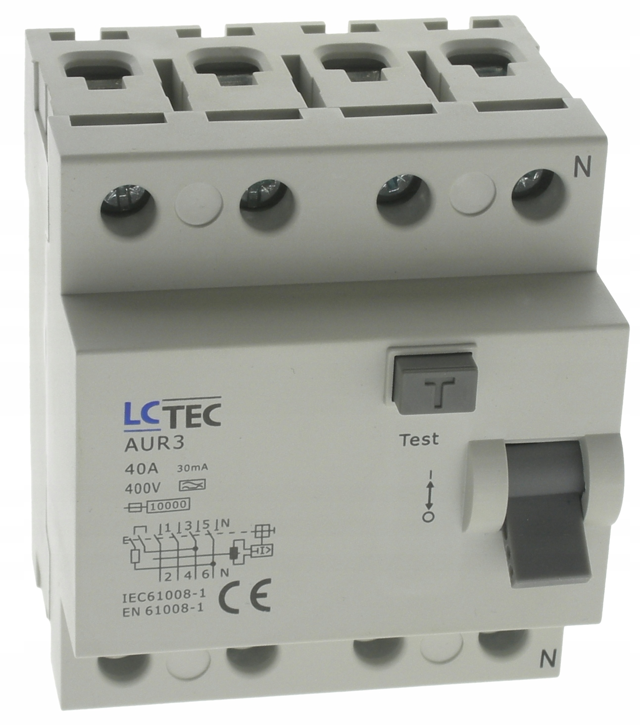 Wykonanie zgodne z normą IEC/EN 61008-1