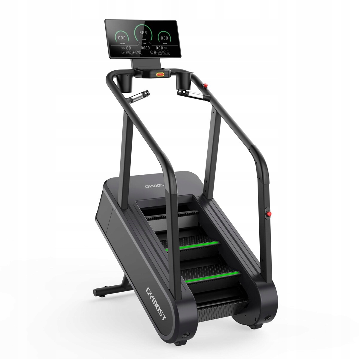 Schody treningowe elektromagnetyczne Gymost LT04ETB LED – Twoje wsparcie w treningu cardio