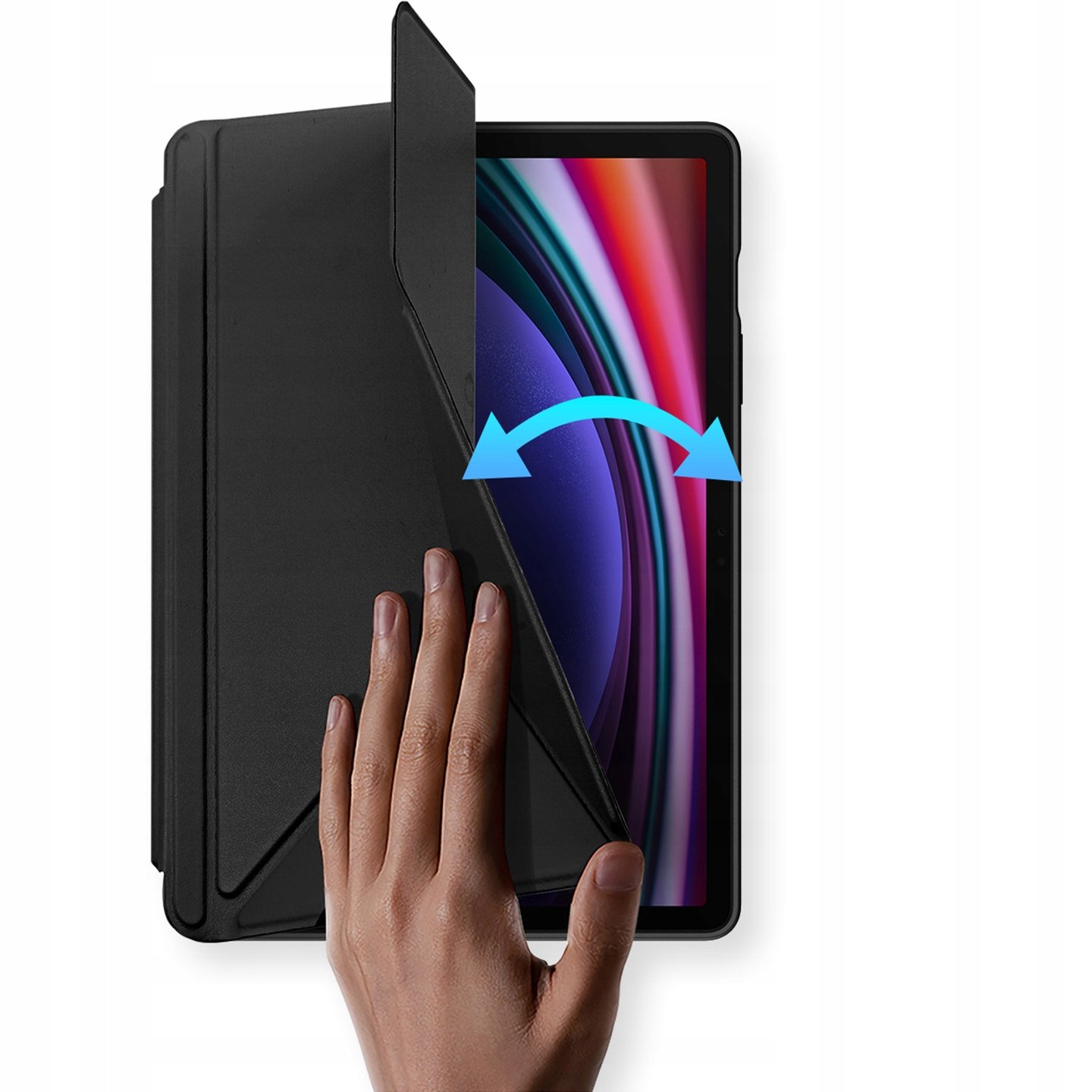 Magnetyczna klapka z funkcją auto wake/sleep – Oszczędność energii i komfort użytkowania