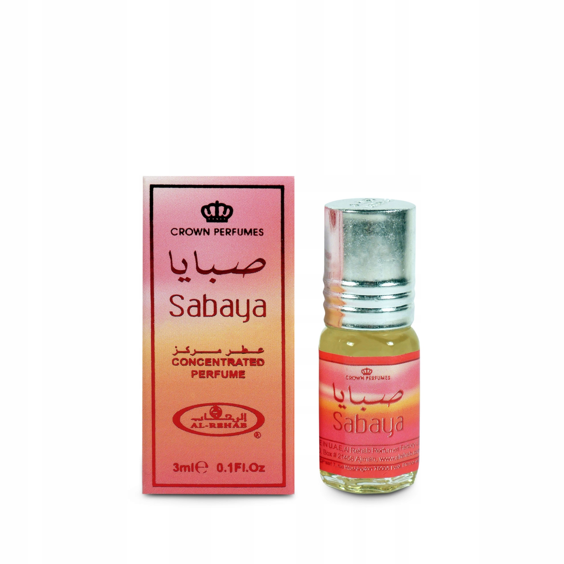 AL REHAB SABAYA – Arabskie perfumy w olejku roll-on 3 ml