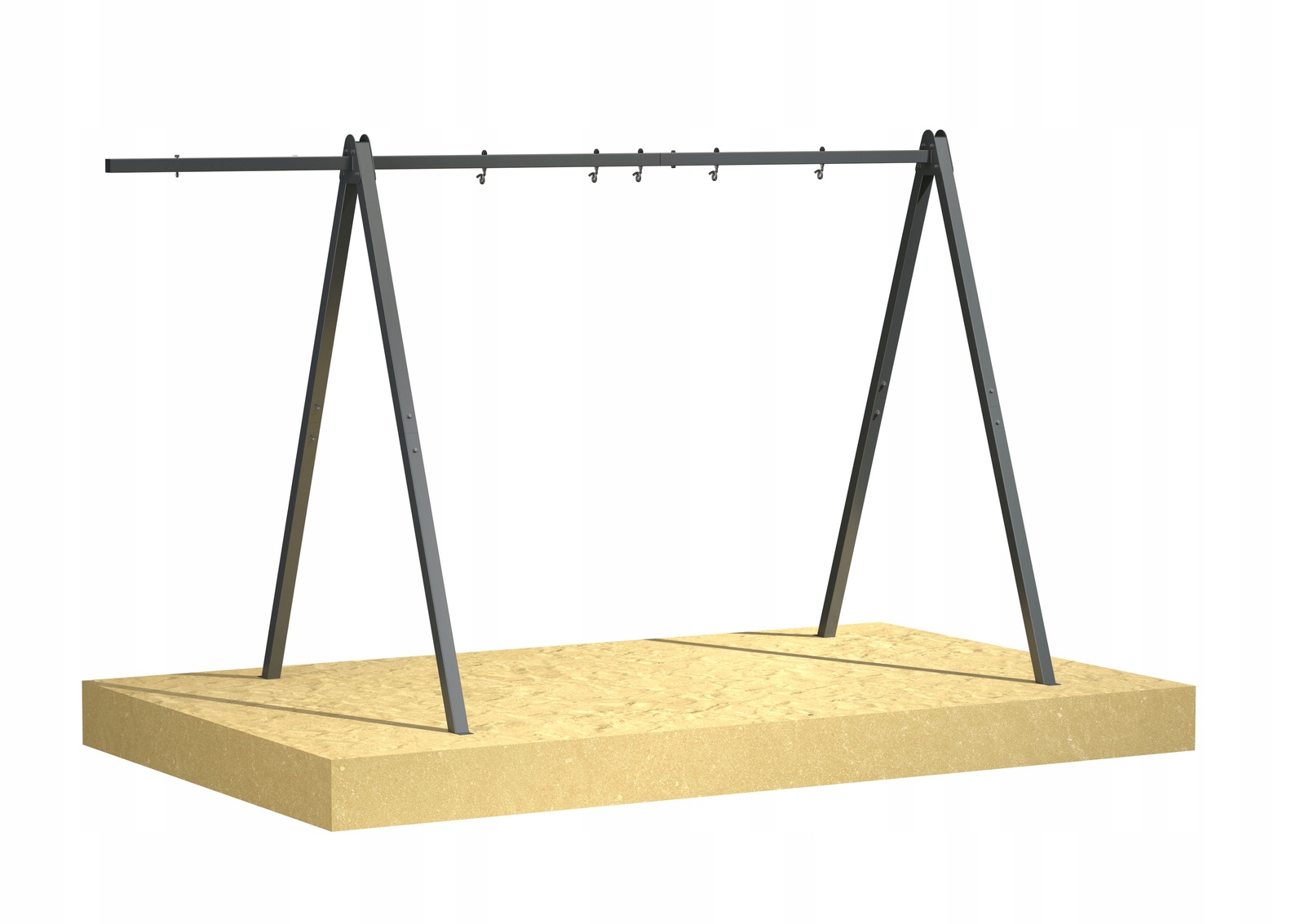 Wytrzymała konstrukcja stalowa dla bezpieczeństwa dzieci