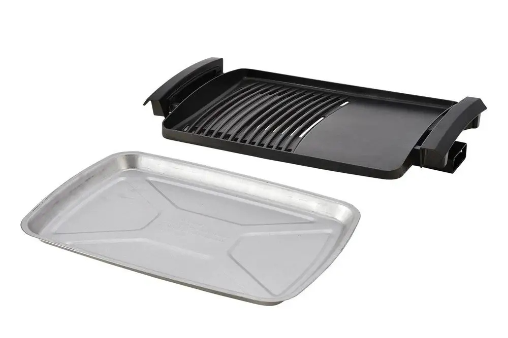 Podwójna płyta grillowa z powłoką nieprzywierającą