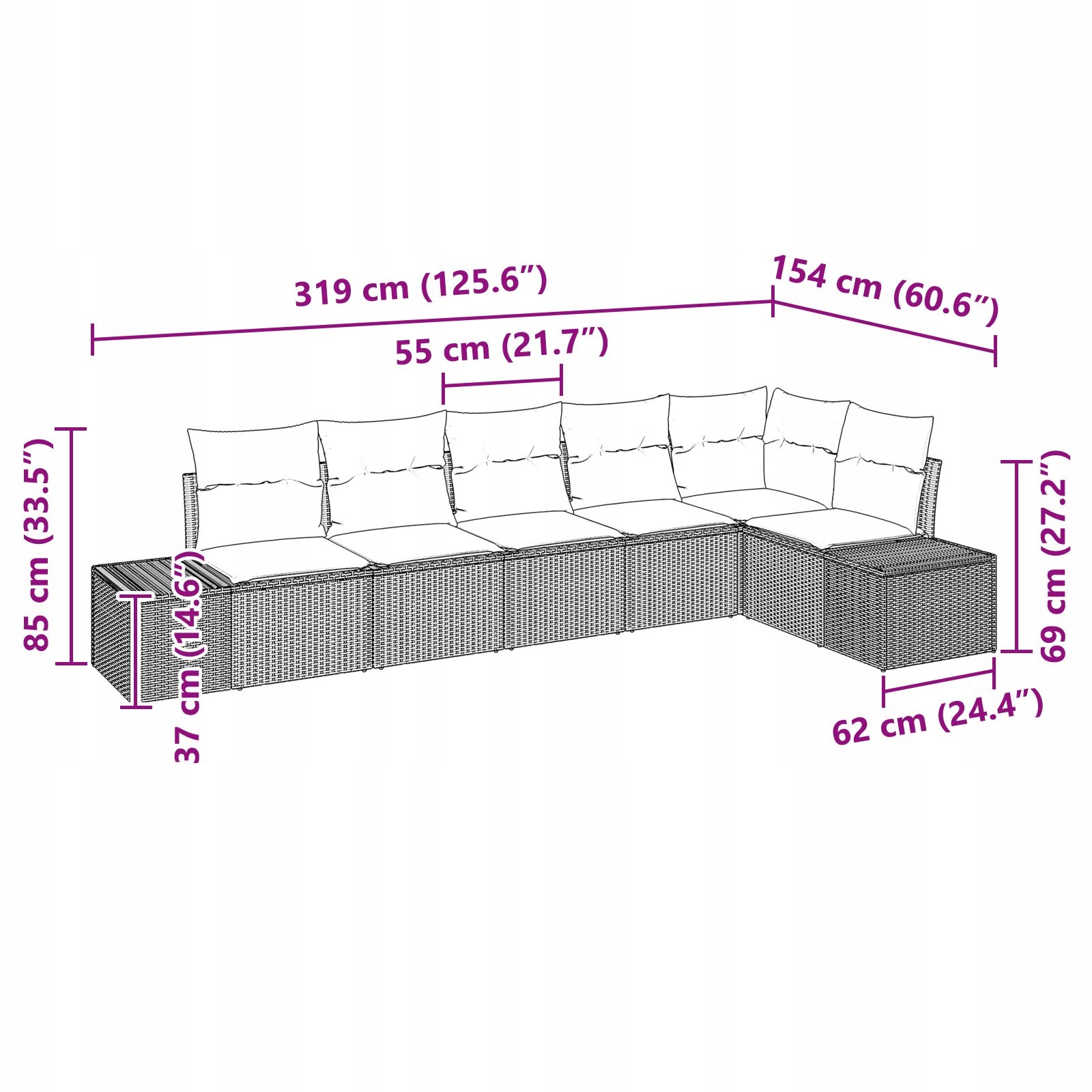 Nowoczesny Design z Rattanu – Idealny do Ogrodu i na Balkon