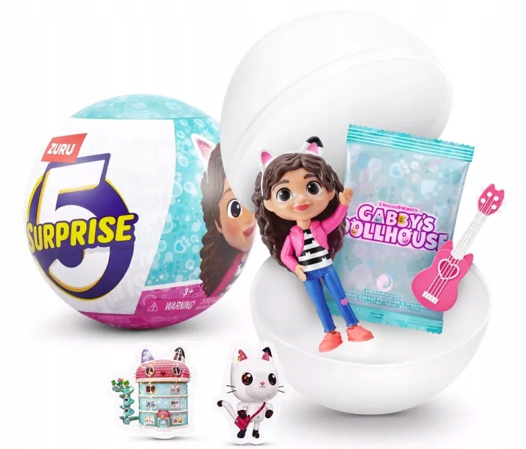 Rzadkie mini figurki – Czy znajdziesz Złotego Kota Ciasta?