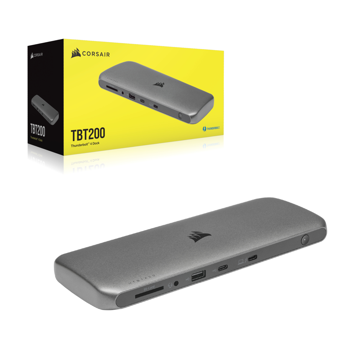 Corsair TBT200 Thunderbolt 4 Dock – Nowoczesna stacja dokująca dla Twojego laptopa