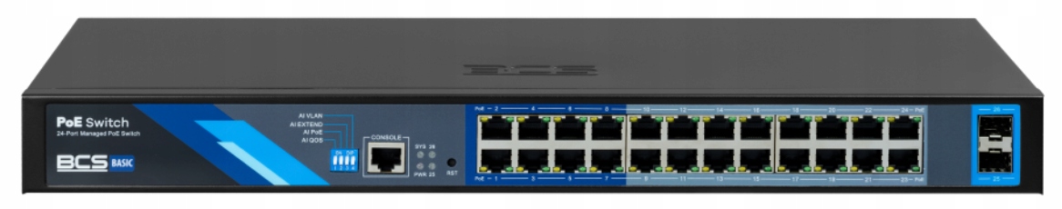 Tryby pracy – AI VLAN, AI EXTEND, AI QOS