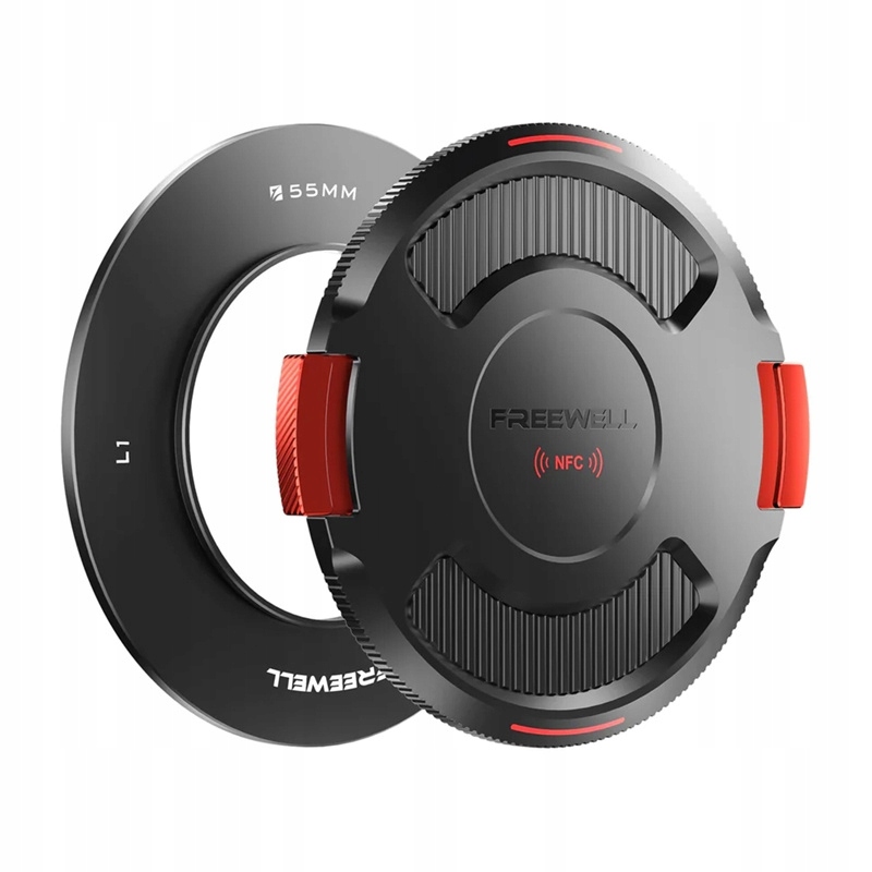 Kompatybilność z obiektywami o średnicy 55 mm i mniejszych