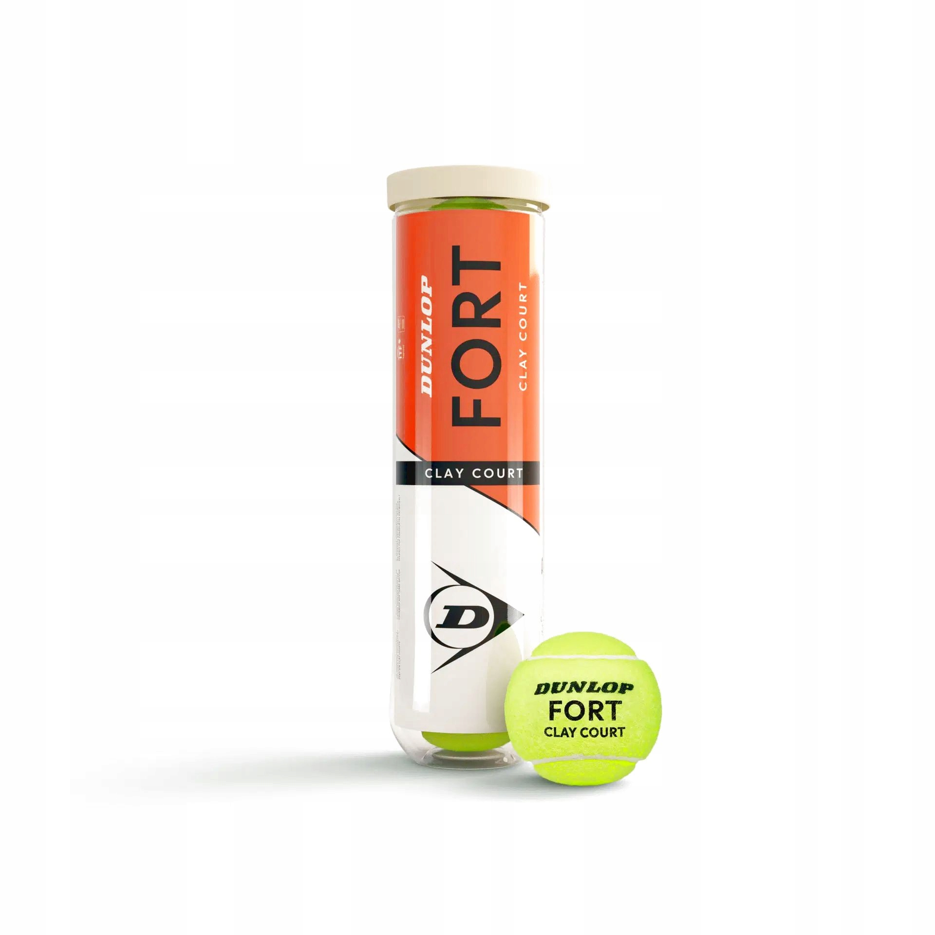Piłki tenisowe DUNLOP FORT CLAY COURT Premium – Doskonałość na kortach ceglanych