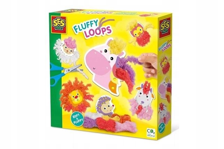 SES SES zwierzątka do ozdab.włóczką 14010 40106 – Kreatywna zabawa dla dzieci