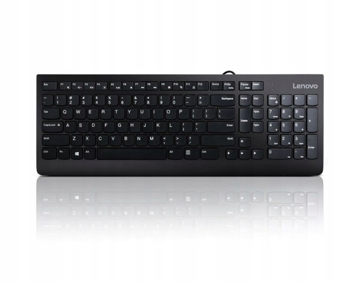 Klawiatura USB Lenovo 300 – Ergonomiczna i Wodoszczelna