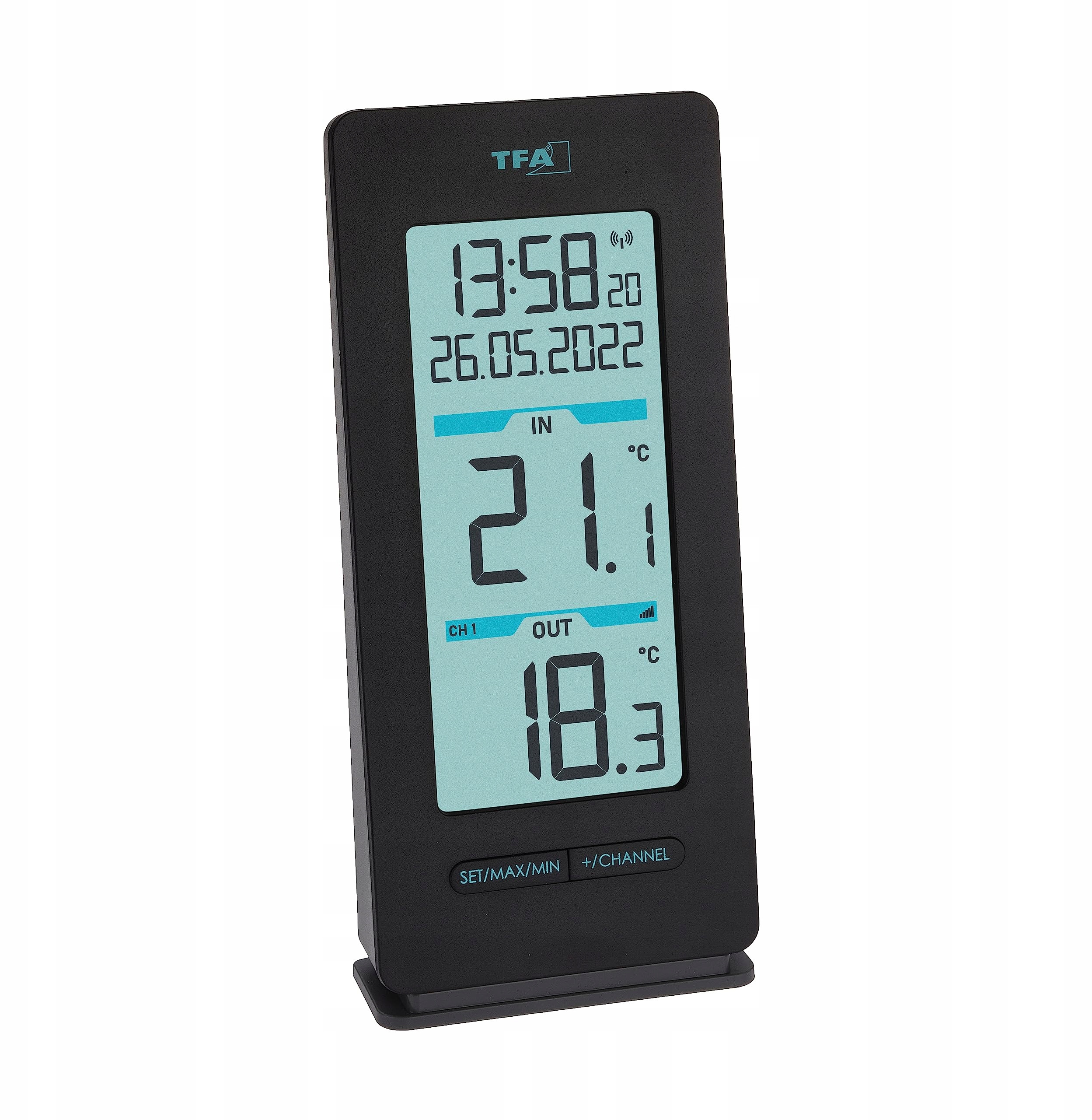 Duży, czytelny wyświetlacz LCD z podświetleniem