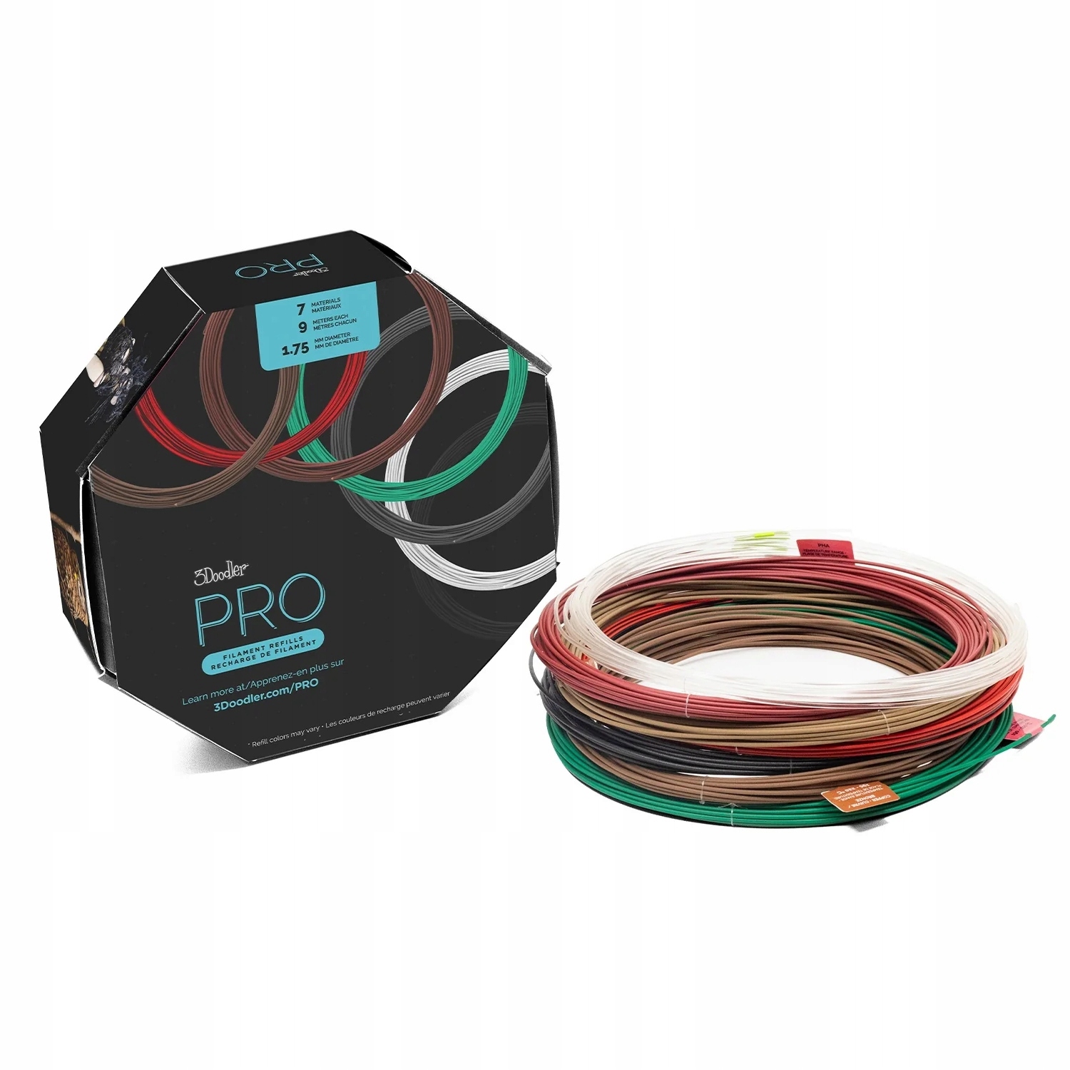Filament 1,75 mm do 3Doodler ProIII, PRO-FILLS – Idealny wybór dla profesjonalnych twórców