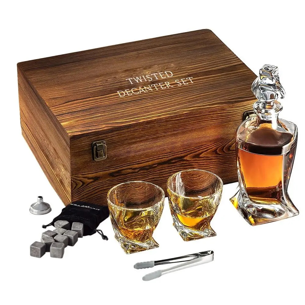Wymiary i Materiały – Szczegóły Zestawu TWISTED do Whisky