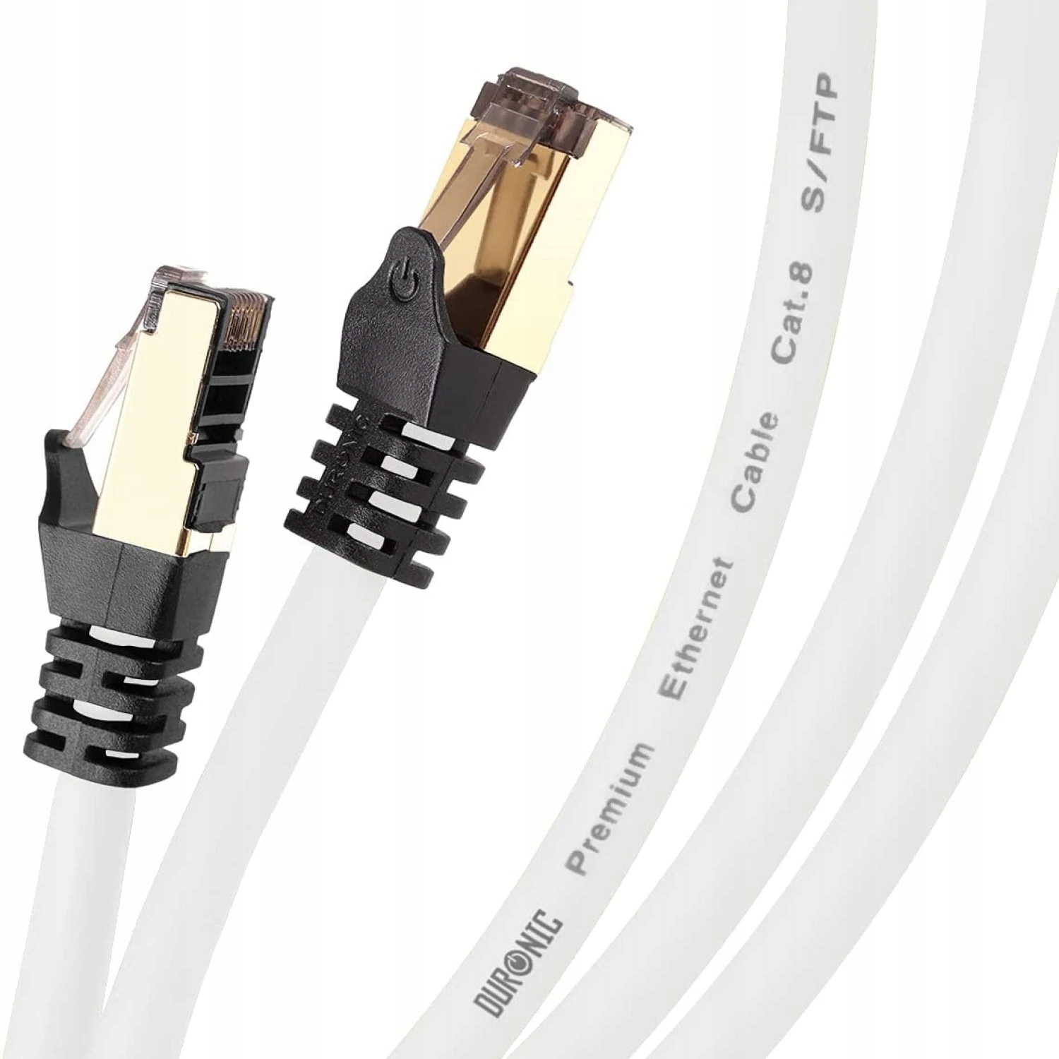 Duronic CAT8 WE 0,5m Kabel sieciowy S/FTP – Wydajność i niezawodność w Twojej sieci
