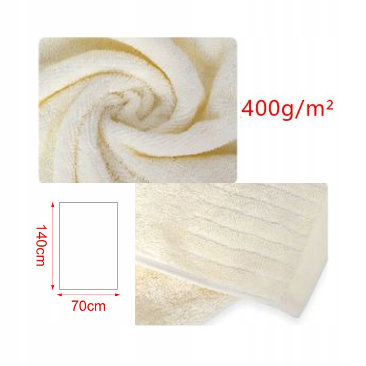 Wysoka chłonność i delikatność materiału