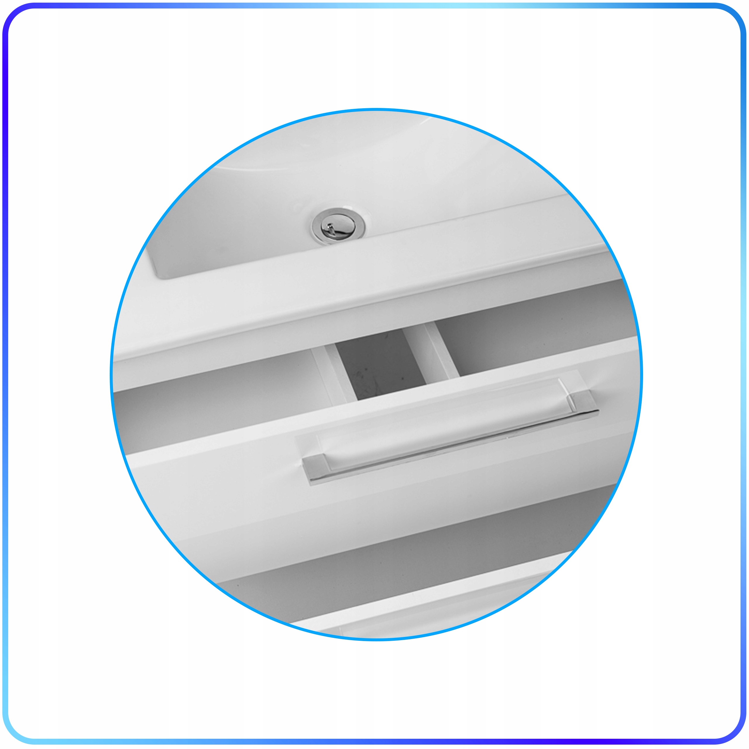 Przestronność i praktyczność – Dwie pojemne szuflady