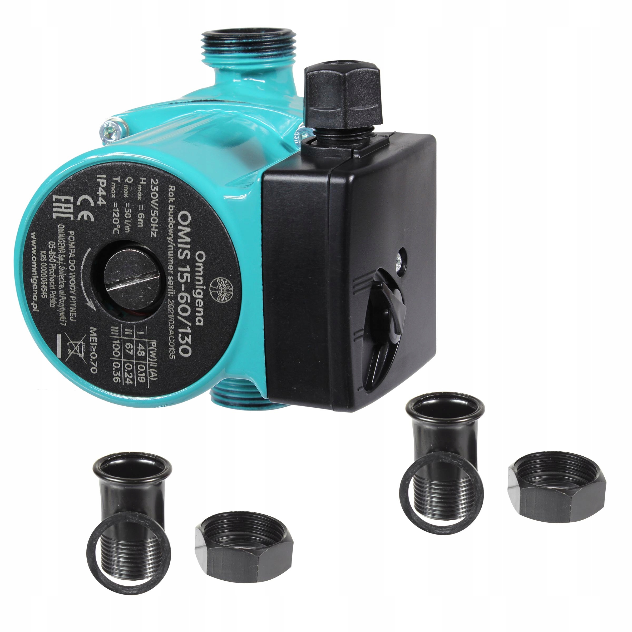 Pompa obiegowa OMIS 15-60/130 – Efektywne rozwiązanie do systemów solarnych