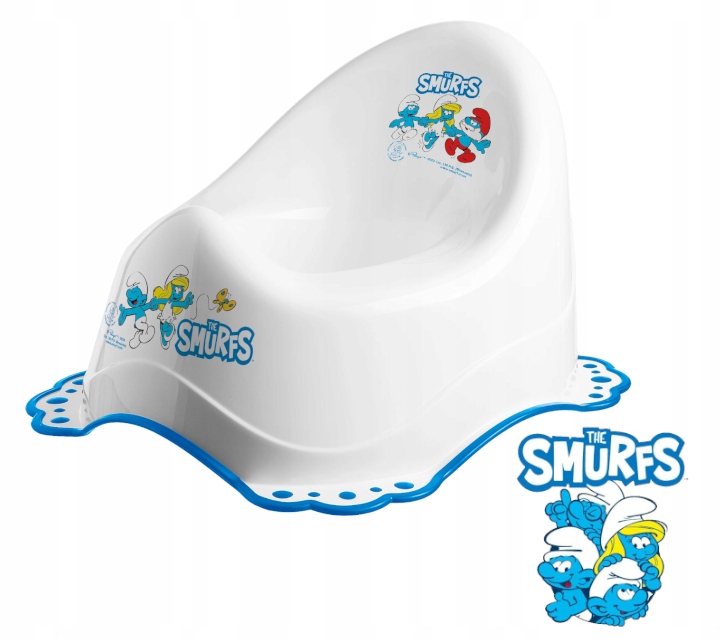 Nocnik Maltex The Smurfs z gumkami antypoślizgowymi – Komfort i bezpieczeństwo dla Twojego dziecka