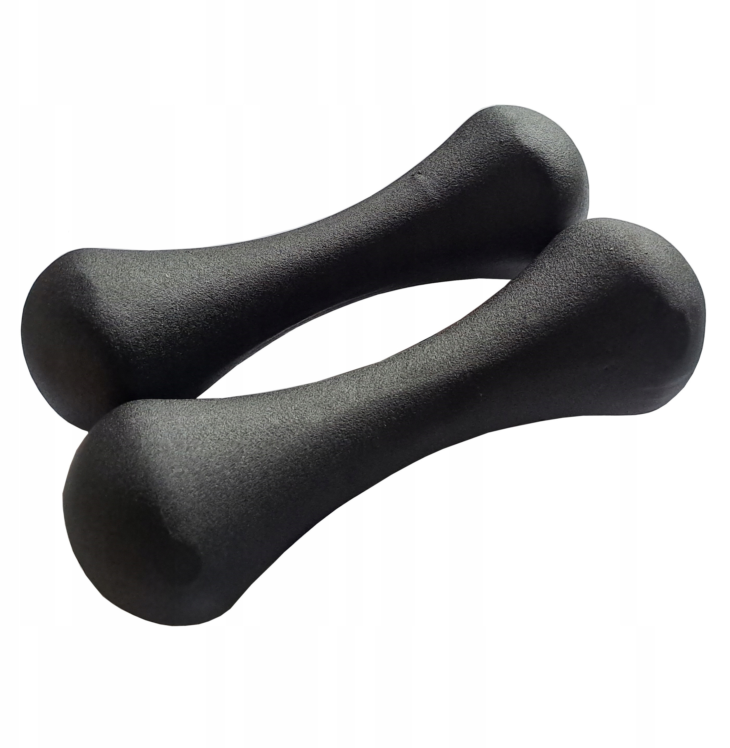 Ciężarki żeliwne pokryte neoprenem SPARTAN 2 x 5 kg – Idealne do domowego treningu