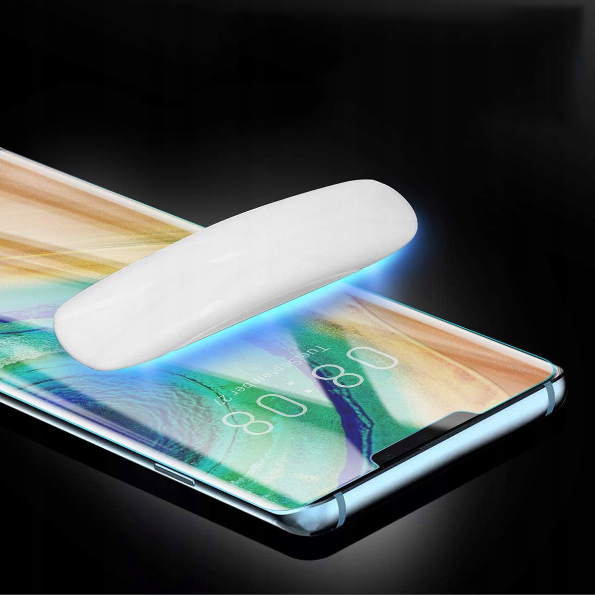 Innowacyjna metoda aplikacji – Klej UV i lampa UV