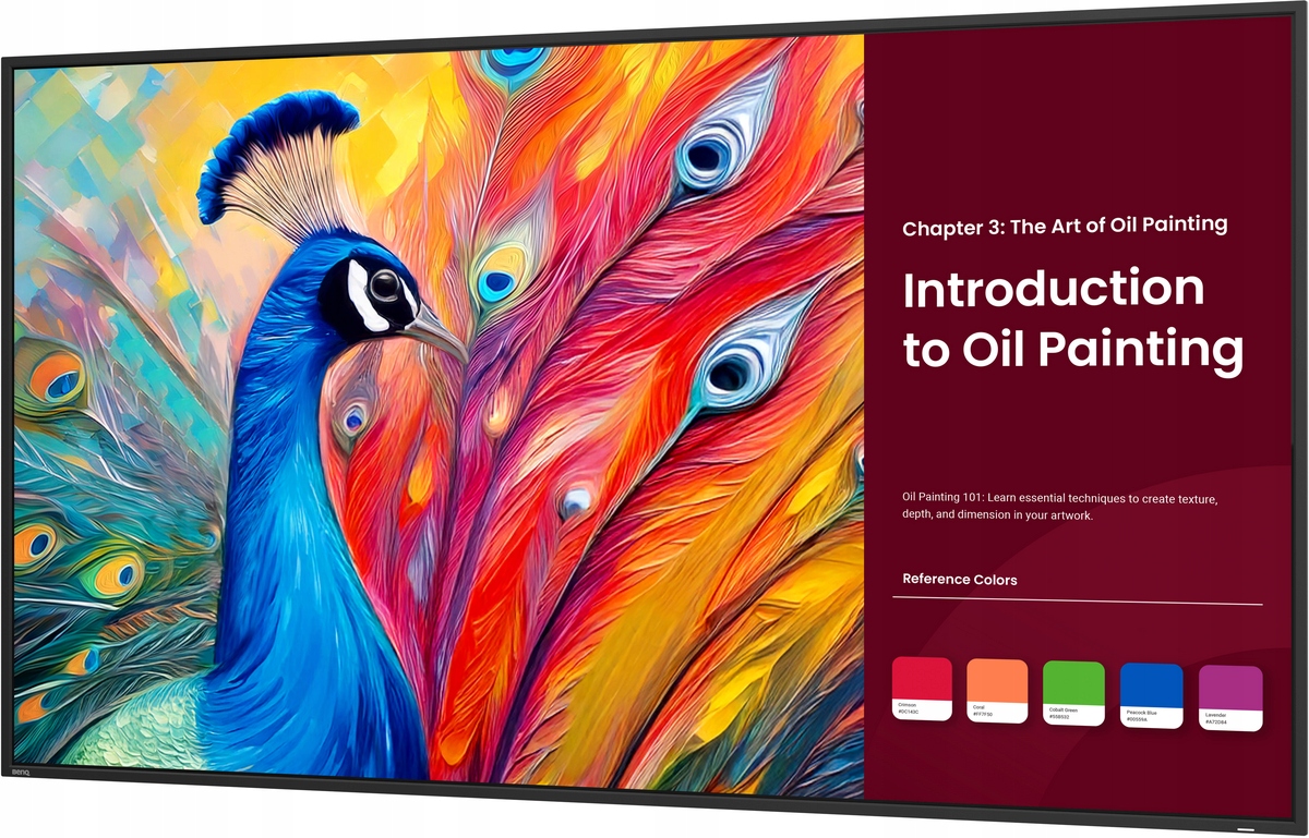 Monitor LED BenQ SH5504 – Doskonała jakość obrazu w Twoim biurze