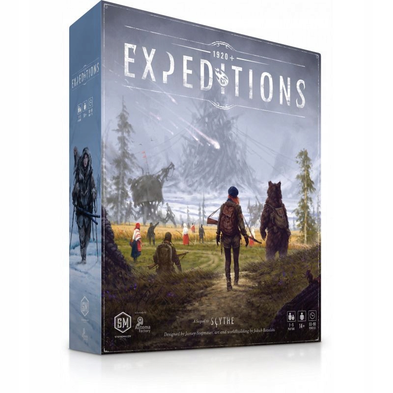 Gra planszowa Scythe: Expeditions – Nowa przygoda w uniwersum Scythe