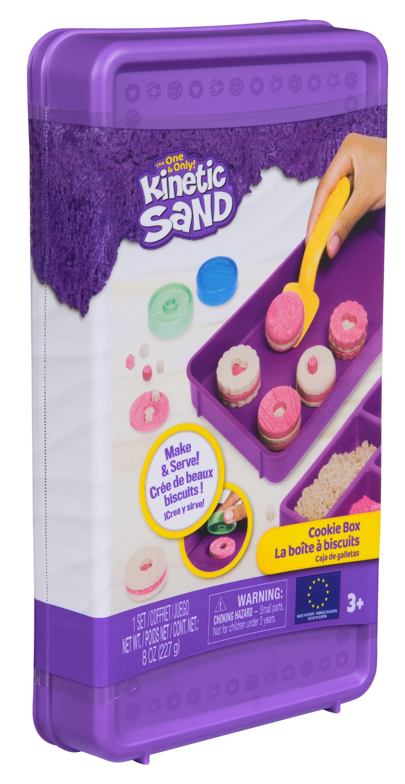 Kinetic Sand - Zestaw Ciasteczka – Kreatywna zabawa dla dzieci