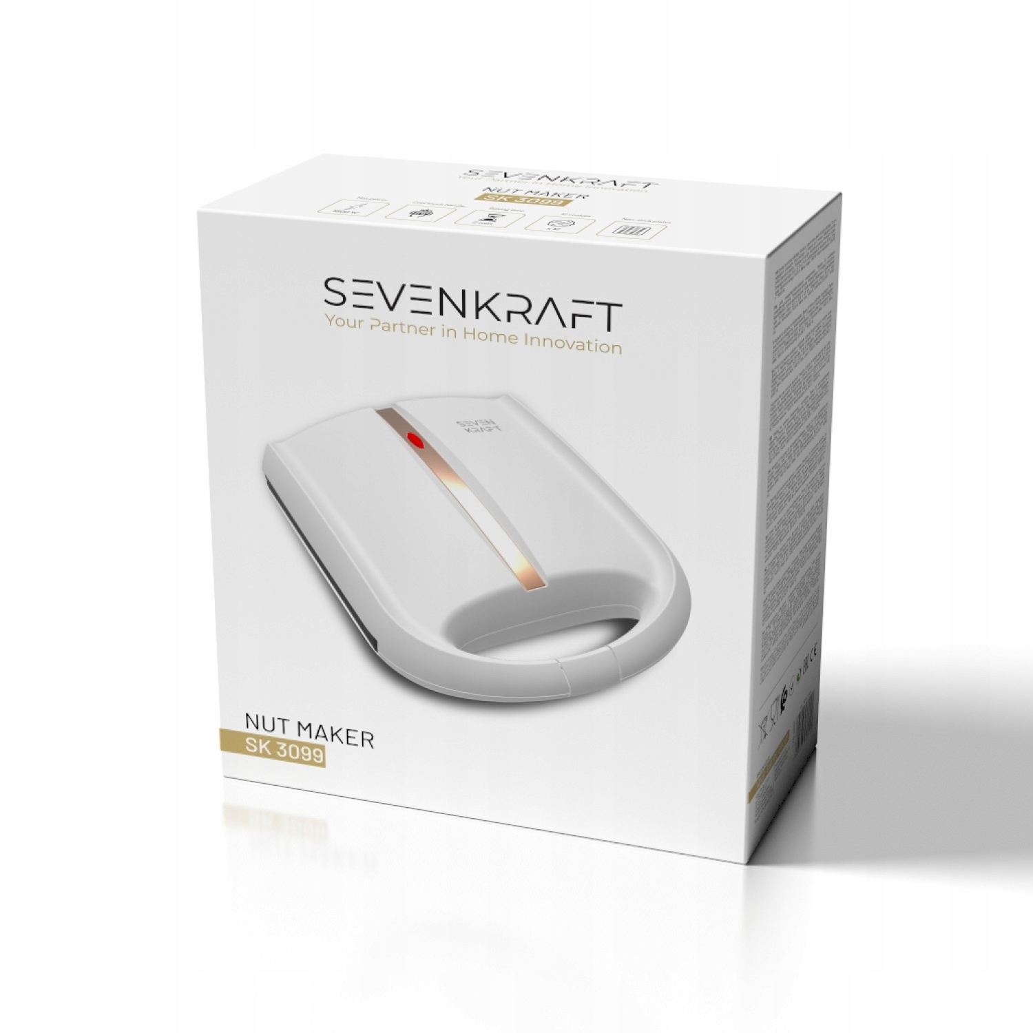 Sevenkraft SK 3099 – Wypiekacz do orzeszków i ciasteczek (24 szt.)