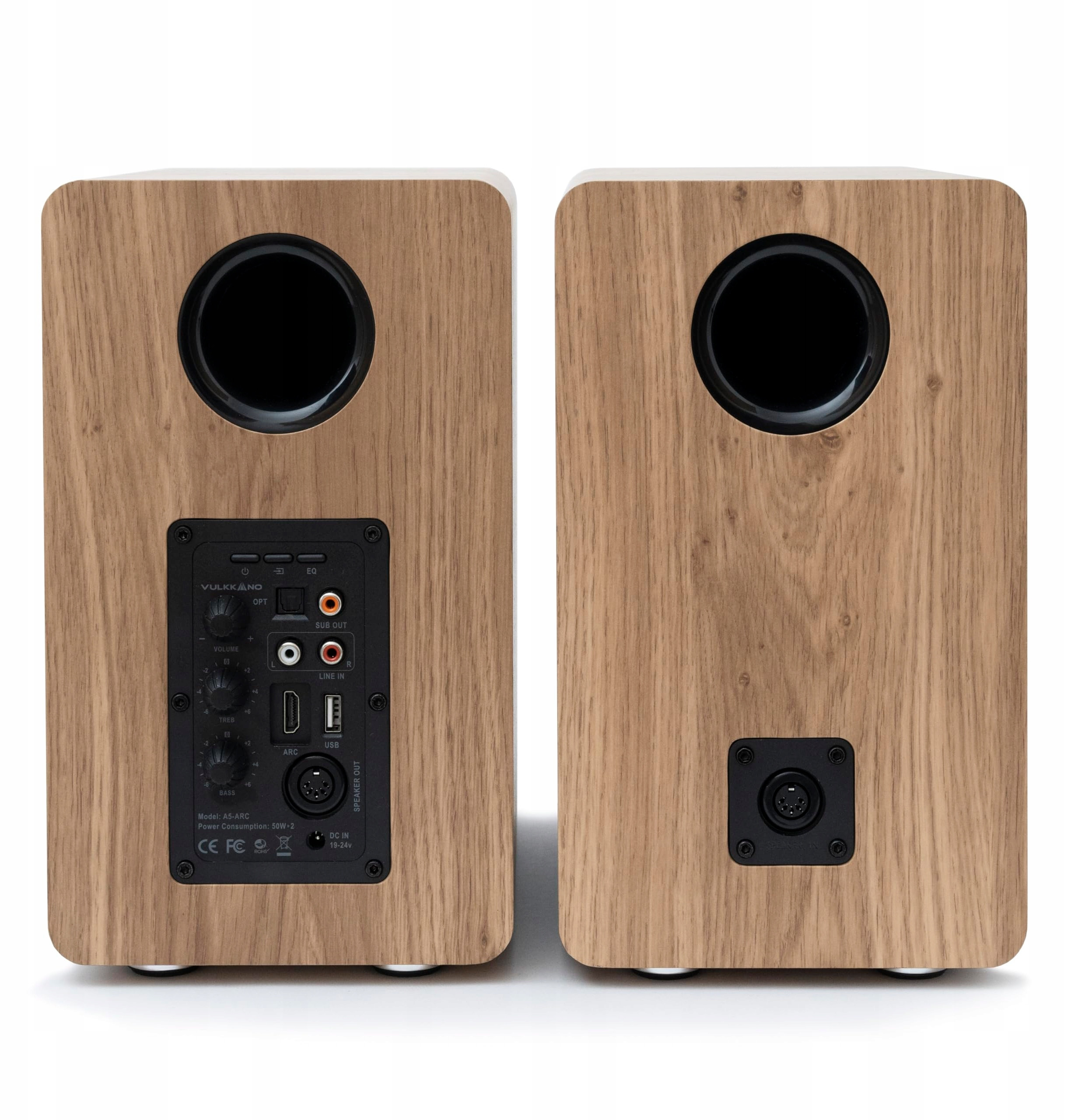 Regulacja basów i wysokości dźwięku