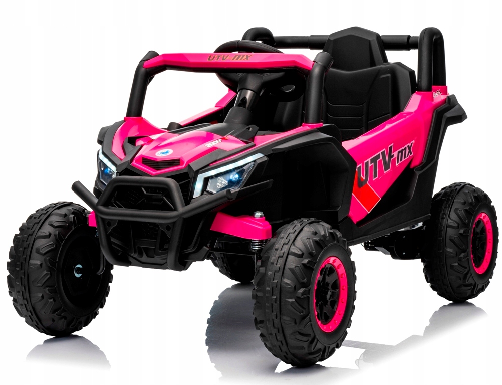 UTV2 R-sport Różowy – Sportowy samochód na akumulator dla dzieci