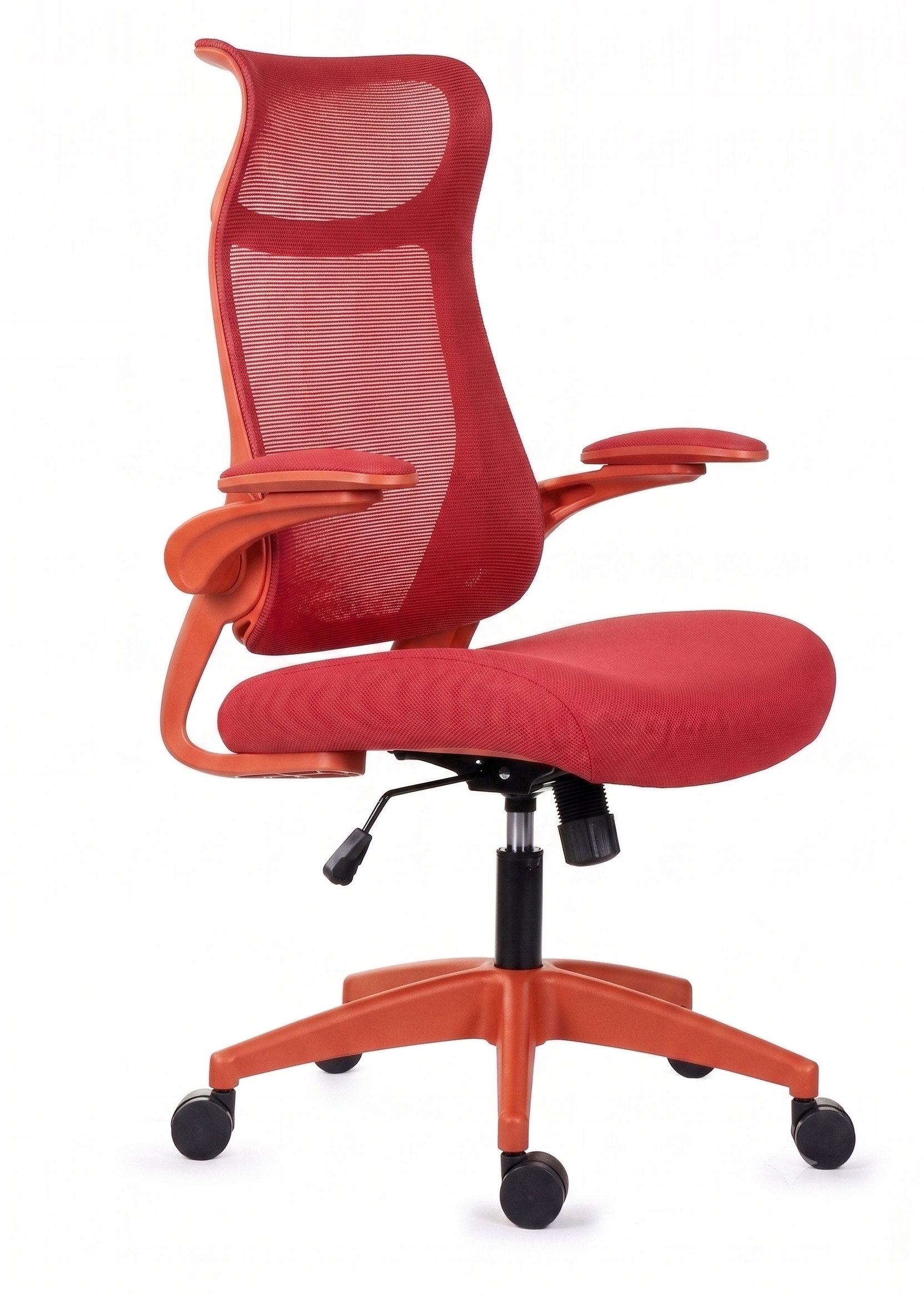 Ergonomiczny czerwony fotel biurowy GIOSEDIO FHX001 – Komfort i styl w Twoim biurze