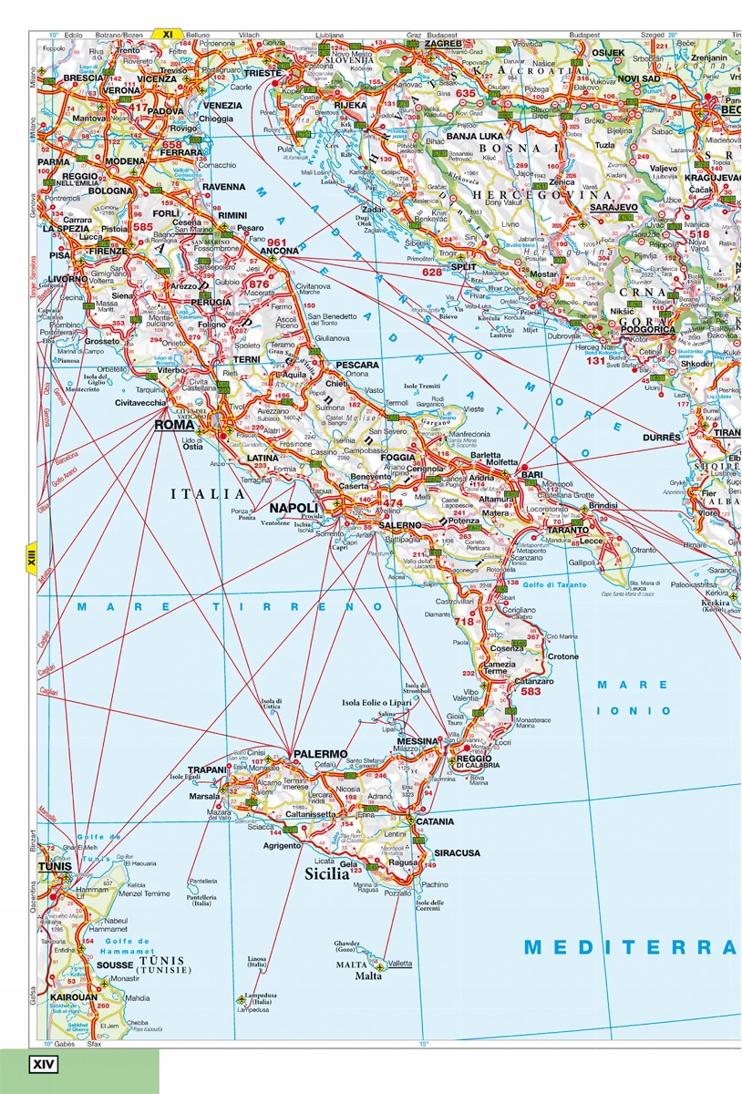 Odległości drogowe i skorowidz miejscowości