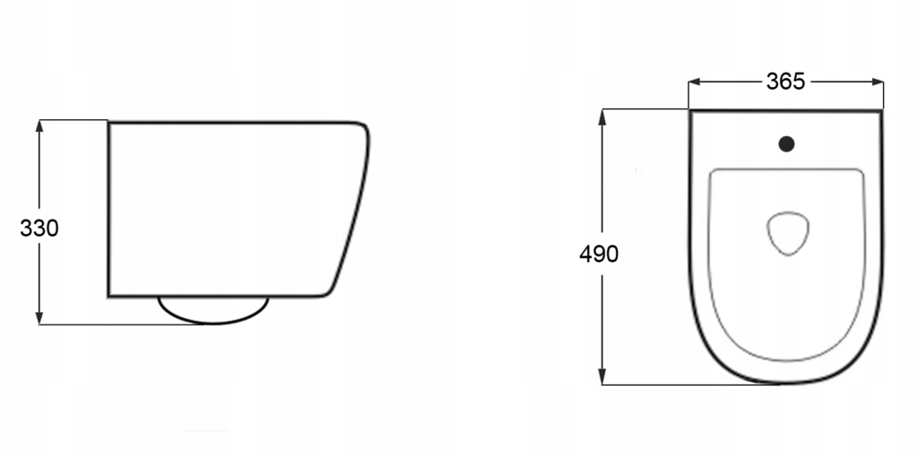 Wymiary bidetu Lavita Sofi – perfekcyjne dopasowanie do każdej przestrzeni