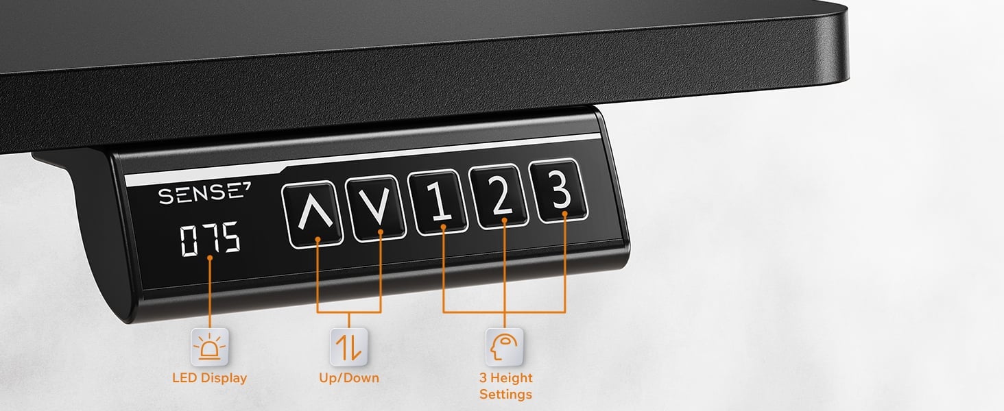 Biurko elektryczne Sense7 Nojo Light