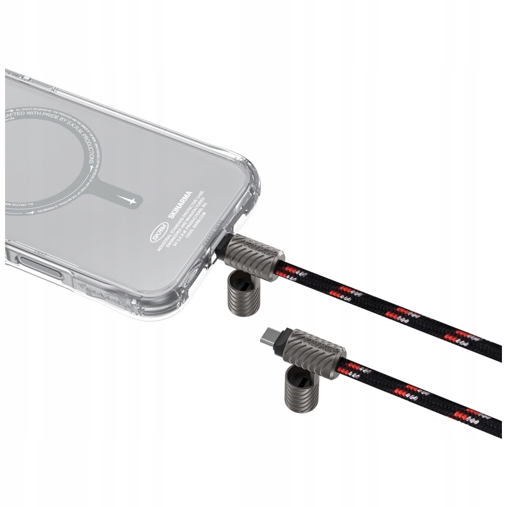 Regulowana długość i metalowy karabińczyk