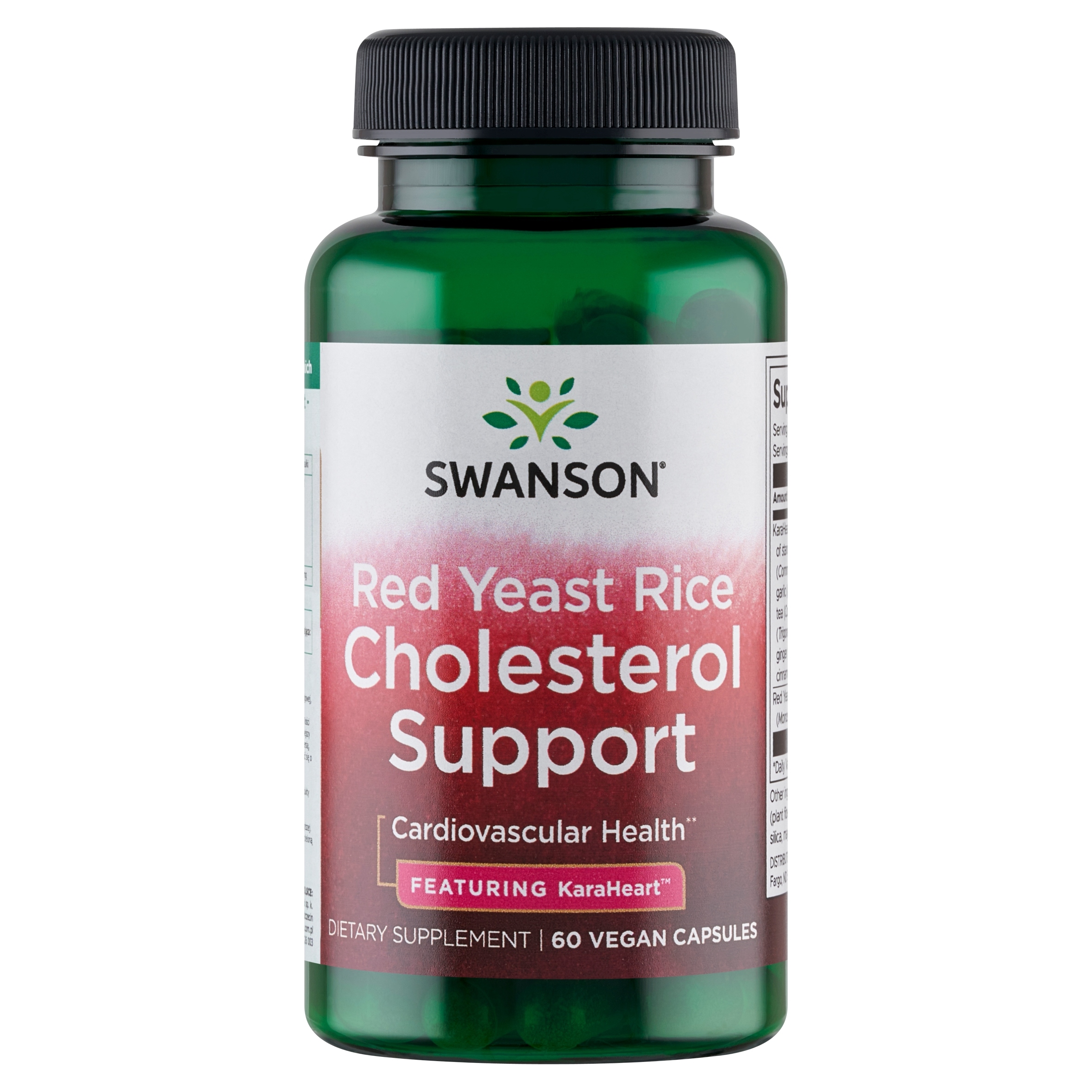 SWANSON Red Yeast Rice Cholesterol Support – Naturalne wsparcie dla zdrowego poziomu cholesterolu
