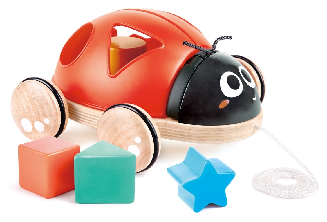 Hape Shape Sorter Ladybug – Urocza biedronka do zabawy i nauki