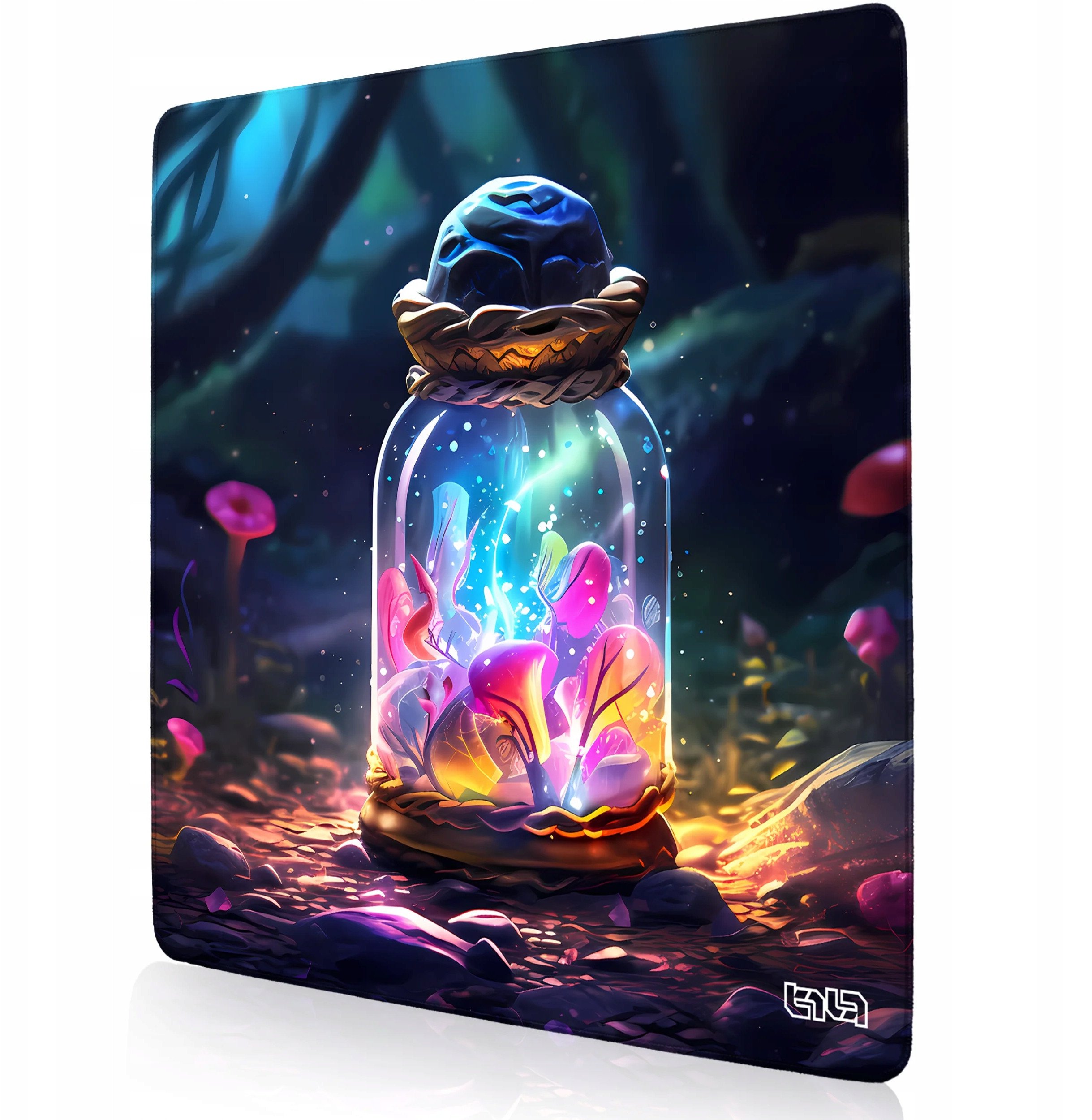 Podkładka pod myszkę XXL Leśny Eliksir 30x30 TILT – Komfort i styl w Twoim biurze