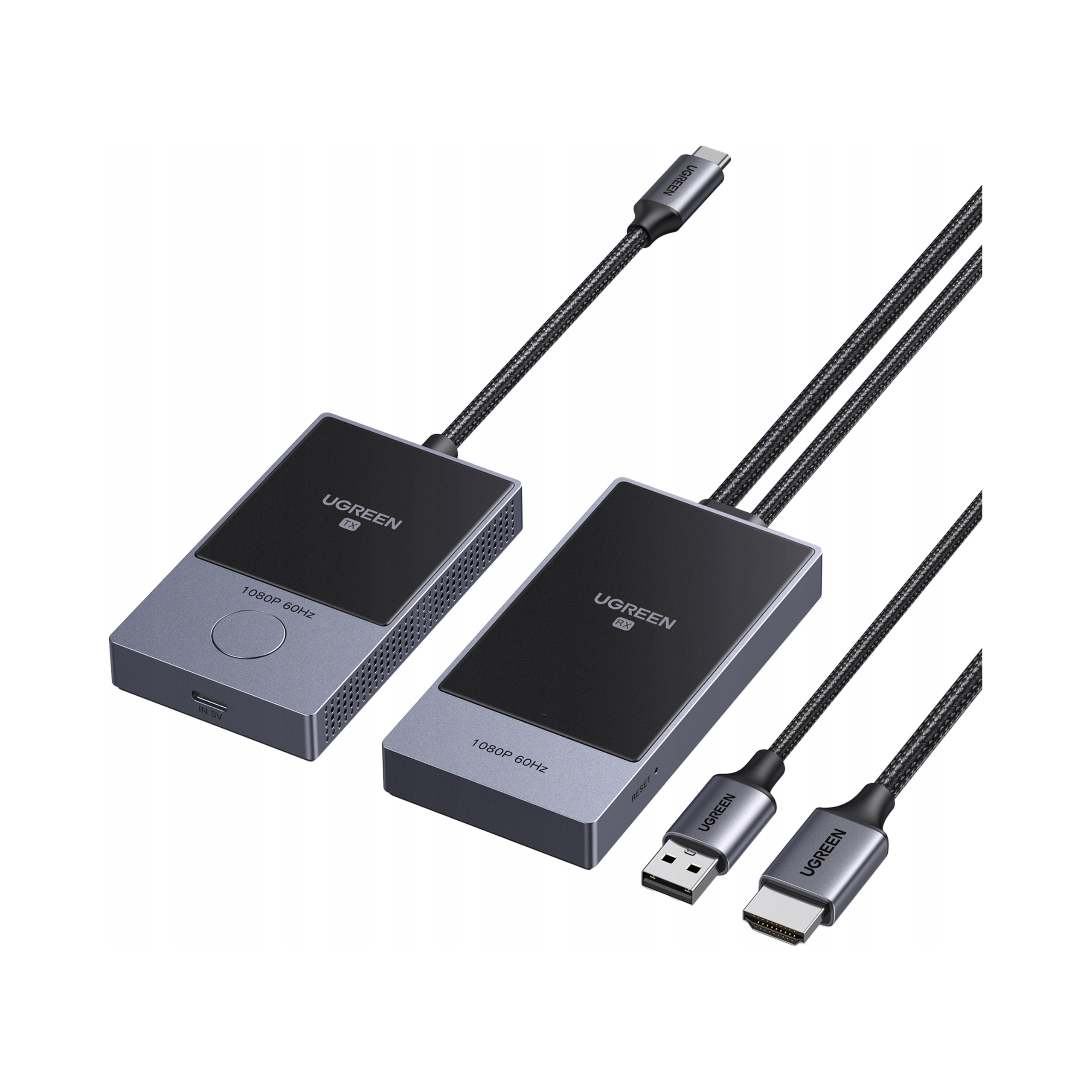 Bezprzewodowy nadajnik i odbiornik HDMI Ugreen CM737 1080p 30m – Nowoczesne rozwiązanie dla Twojego multimedialnego świata
