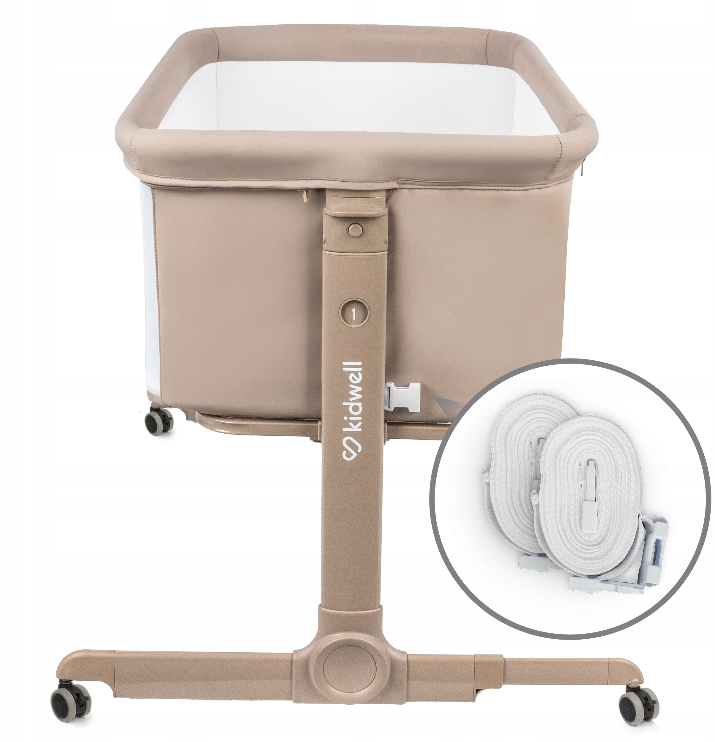 Funkcjonalność 2 w 1 – Łóżeczko dostawne i niemowlęce