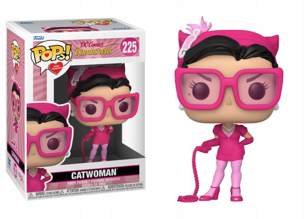 Figurka Funko POP! With Purpose 225: DC Comics Bombshells - Catwoman – Stylizowana kolekcja dla fanów