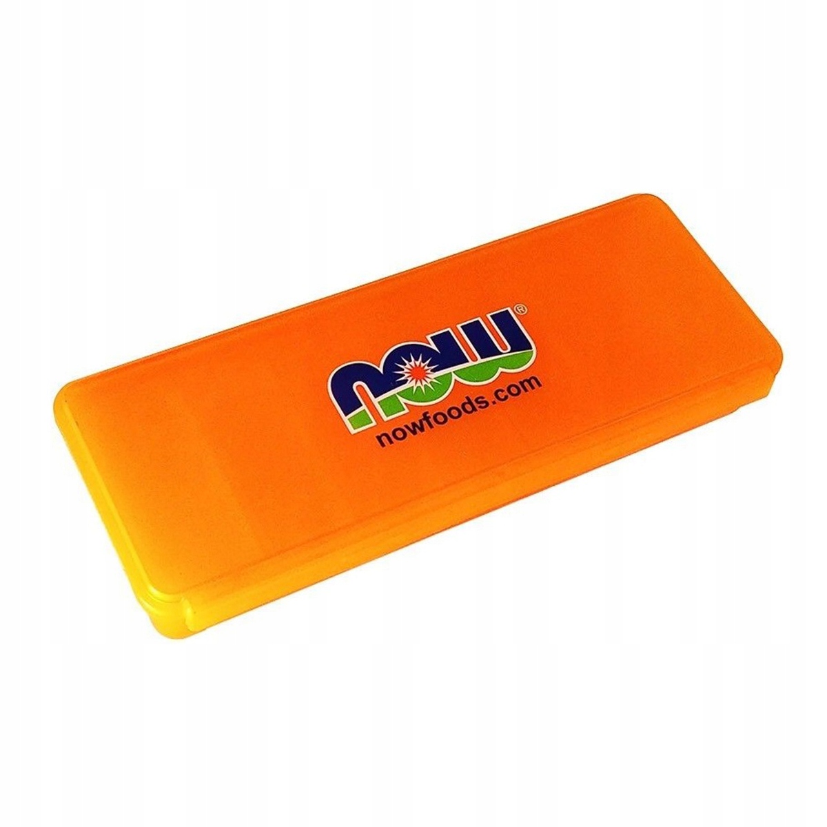 NOW Pillbox Orange – Praktyczny organizer na tabletki i suplementy