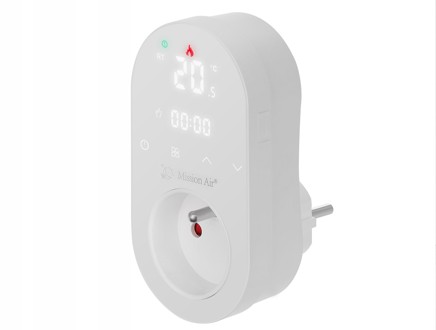 Gniazdkowy regulator temperatury SMART NEST WHITE – Nowoczesne rozwiązanie dla Twojego domu