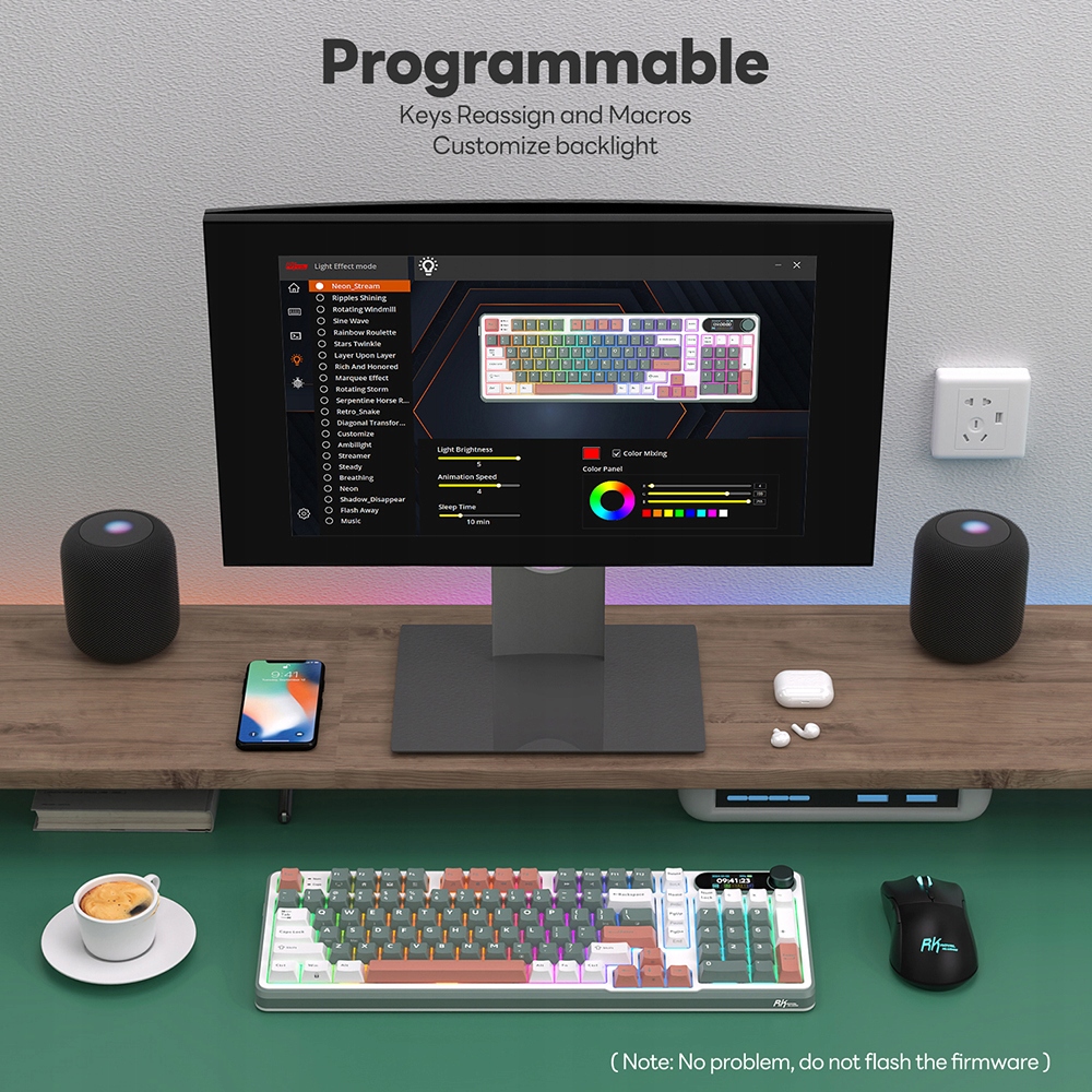 Personalizacja podświetlenia RGB